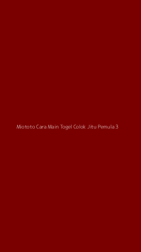 Tampilan Antarmuka Aplikasi Miototo Cara Main Togel Colok Jitu Pemula - 3