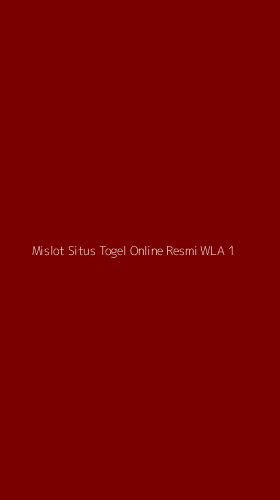 Tampilan Antarmuka Aplikasi Mislot Situs Togel Online Resmi Wla - 1
