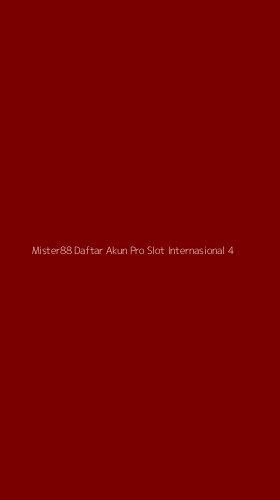 Tampilan Antarmuka Aplikasi Mister88 Daftar Akun Pro Slot Internasional - 4