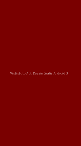Tampilan Antarmuka Aplikasi Mististoto Apk Desain Grafis Android - 3