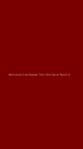 Tampilan Antarmuka Aplikasi Mististoto Com Bandar Toto Slot Gacor Resmi - 4