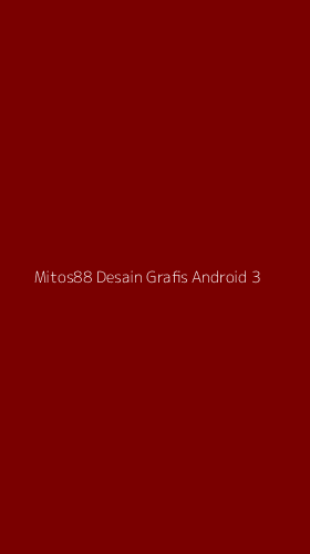 Tampilan Antarmuka Aplikasi Mitos88 Desain Grafis Android - 3