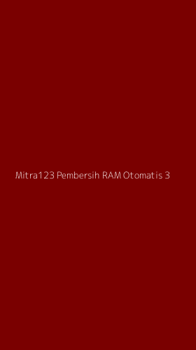 Tampilan Antarmuka Aplikasi Mitra123 Pembersih Ram Otomatis - 3