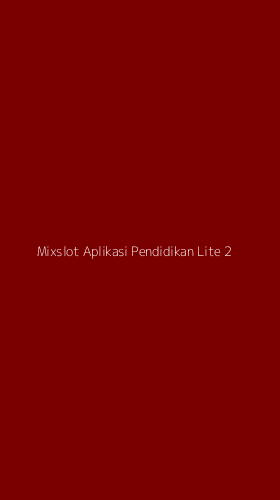 Tampilan Antarmuka Aplikasi Mixslot Aplikasi Pendidikan Lite - 2