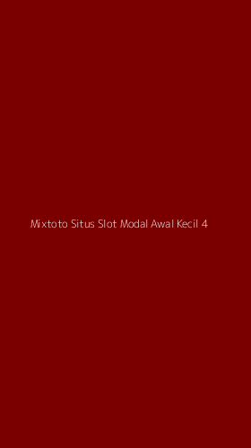 Tampilan Antarmuka Aplikasi Mixtoto Situs Slot Modal Awal Kecil - 4