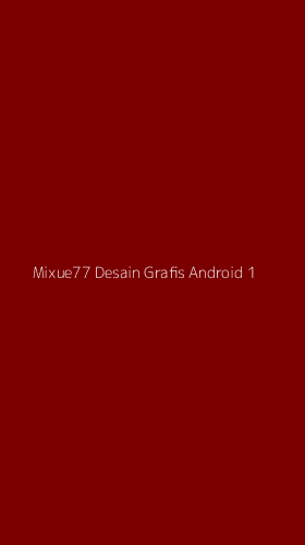 Tampilan Antarmuka Aplikasi Mixue77 Desain Grafis Android - 1