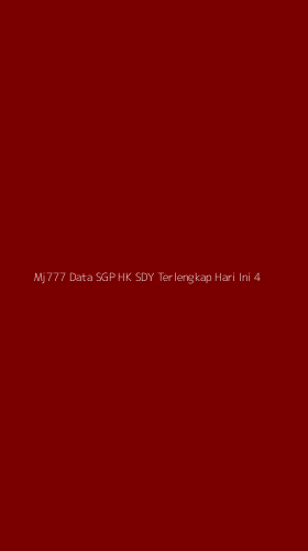 Tampilan Antarmuka Aplikasi Mj777 Data Sgp Hk Sdy Terlengkap Hari Ini - 4