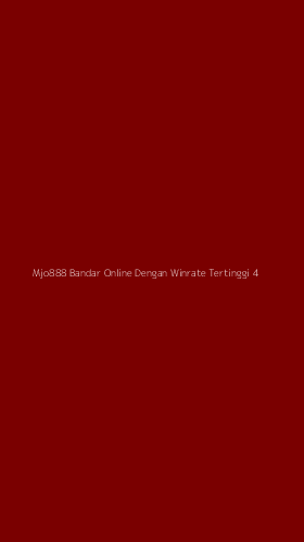 Tampilan Antarmuka Aplikasi Mjo888 Bandar Online Dengan Winrate Tertinggi - 4
