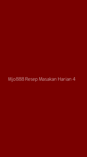 Tampilan Antarmuka Aplikasi Mjo888 Resep Masakan Harian - 4