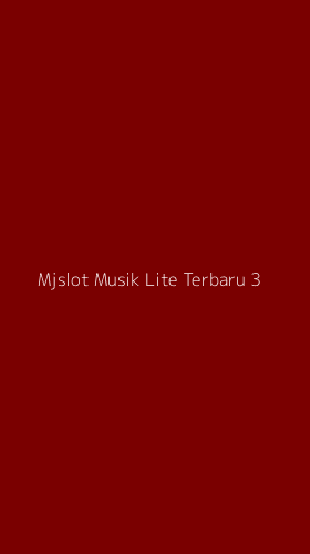 Tampilan Antarmuka Aplikasi Mjslot Musik Lite Terbaru - 3