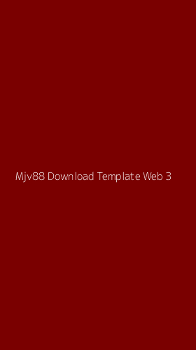Tampilan Antarmuka Aplikasi Mjv88 Download Template Web - 3