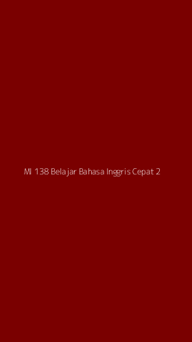 Tampilan Antarmuka Aplikasi Ml 138 Belajar Bahasa Inggris Cepat - 2
