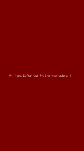 Tampilan Antarmuka Aplikasi Mm11toto Daftar Akun Pro Slot Internasional - 1