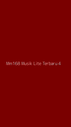 Tampilan Antarmuka Aplikasi Mm168 Musik Lite Terbaru - 4