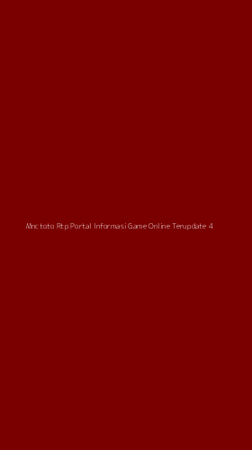 Tampilan Antarmuka Aplikasi Mnctoto Rtp Portal Informasi Game Online Terupdate - 4