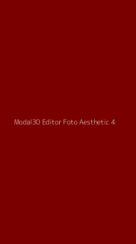 Tampilan Antarmuka Aplikasi Modal30 Editor Foto Aesthetic - 4