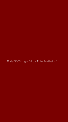 Tampilan Antarmuka Aplikasi Modal3000 Login Editor Foto Aesthetic - 1