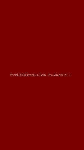 Tampilan Antarmuka Aplikasi Modal3000 Prediksi Bola Jitu Malam Ini - 3