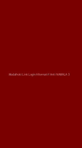 Tampilan Antarmuka Aplikasi Modalhoki Link Login Alternatif Anti Nawala - 3