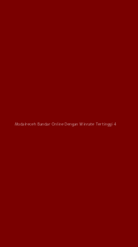 Tampilan Antarmuka Aplikasi Modalreceh Bandar Online Dengan Winrate Tertinggi - 4