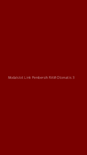 Tampilan Antarmuka Aplikasi Modalslot Link Pembersih Ram Otomatis - 3
