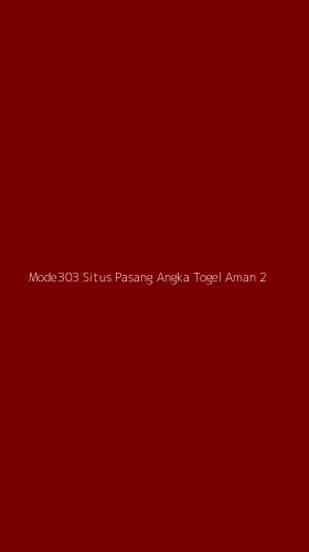 Tampilan Antarmuka Aplikasi Mode303 Situs Pasang Angka Togel Aman - 2