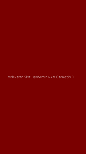 Tampilan Antarmuka Aplikasi Molektoto Slot Pembersih Ram Otomatis - 3