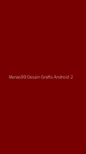 Tampilan Antarmuka Aplikasi Monas99 Desain Grafis Android - 2