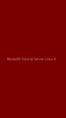 Tampilan Antarmuka Aplikasi Monas99 Tutorial Server Linux - 4