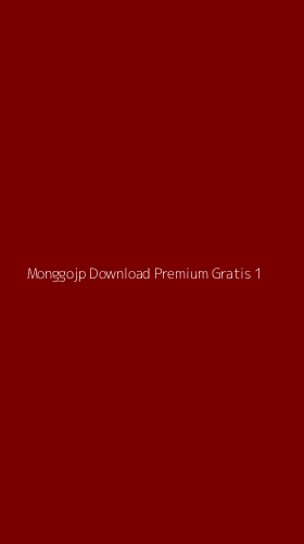 Tampilan Antarmuka Aplikasi Monggojp Download Premium Gratis - 1