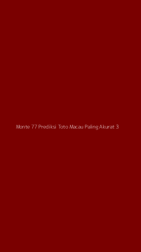Tampilan Antarmuka Aplikasi Monte 77 Prediksi Toto Macau Paling Akurat - 3