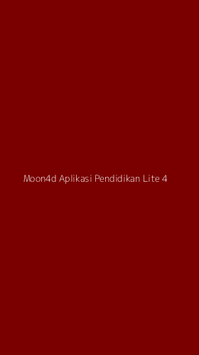Tampilan Antarmuka Aplikasi Moon4d Aplikasi Pendidikan Lite - 4