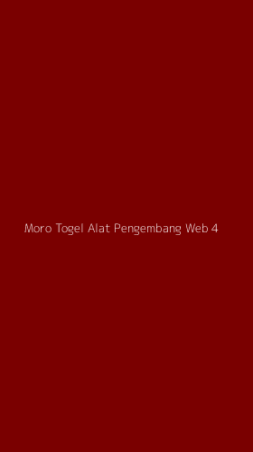 Tampilan Antarmuka Aplikasi Moro Togel Alat Pengembang Web - 4