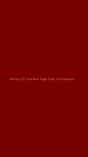 Tampilan Antarmuka Aplikasi Morocco 21 Cara Main Togel Colok Jitu Pemula - 4