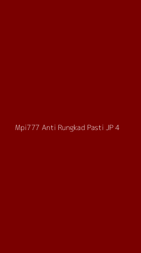 Tampilan Antarmuka Aplikasi Mpi777 Anti Rungkad Pasti Jp - 4