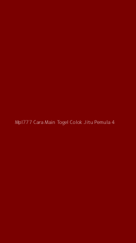 Tampilan Antarmuka Aplikasi Mpl777 Cara Main Togel Colok Jitu Pemula - 4