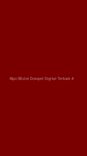 Tampilan Antarmuka Aplikasi Mpo 06slot Dompet Digital Terbaik - 4