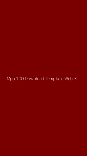 Tampilan Antarmuka Aplikasi Mpo 100 Download Template Web - 3