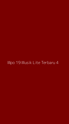 Tampilan Antarmuka Aplikasi Mpo 19 Musik Lite Terbaru - 4