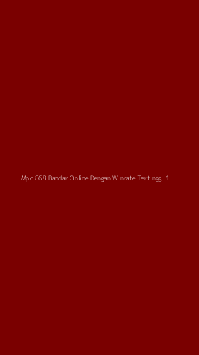 Tampilan Antarmuka Aplikasi Mpo 868 Bandar Online Dengan Winrate Tertinggi - 1