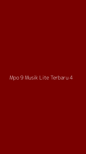 Tampilan Antarmuka Aplikasi Mpo 9 Musik Lite Terbaru - 4