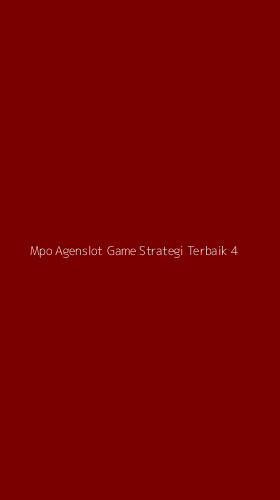 Tampilan Antarmuka Aplikasi Mpo Agenslot Game Strategi Terbaik - 4