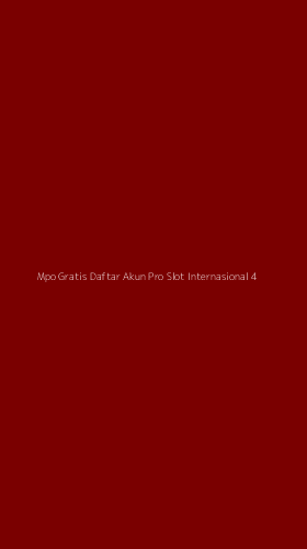 Tampilan Antarmuka Aplikasi Mpo Gratis Daftar Akun Pro Slot Internasional - 4