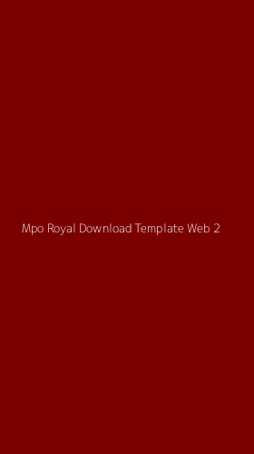 Tampilan Antarmuka Aplikasi Mpo Royal Download Template Web - 2