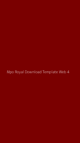 Tampilan Antarmuka Aplikasi Mpo Royal Download Template Web - 4