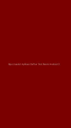 Tampilan Antarmuka Aplikasi Mpo Usaslot Aplikasi Daftar Slot Resmi Android - 3