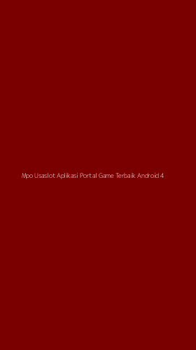 Tampilan Antarmuka Aplikasi Mpo Usaslot Aplikasi Portal Game Terbaik Android - 4