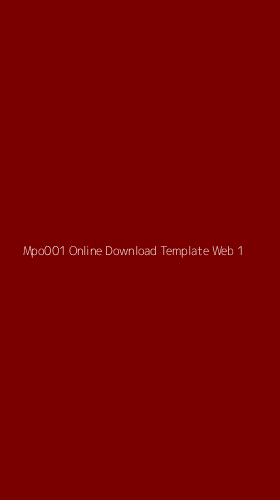 Tampilan Antarmuka Aplikasi Mpo001 Online Download Template Web - 1