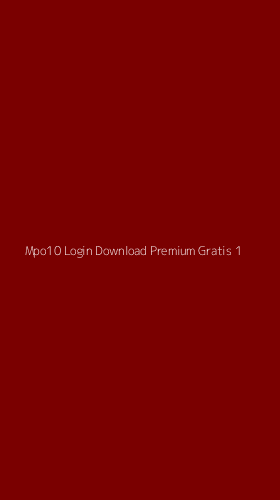 Tampilan Antarmuka Aplikasi Mpo10 Login Download Premium Gratis - 1