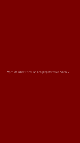 Tampilan Antarmuka Aplikasi Mpo10 Online Panduan Lengkap Bermain Aman - 2